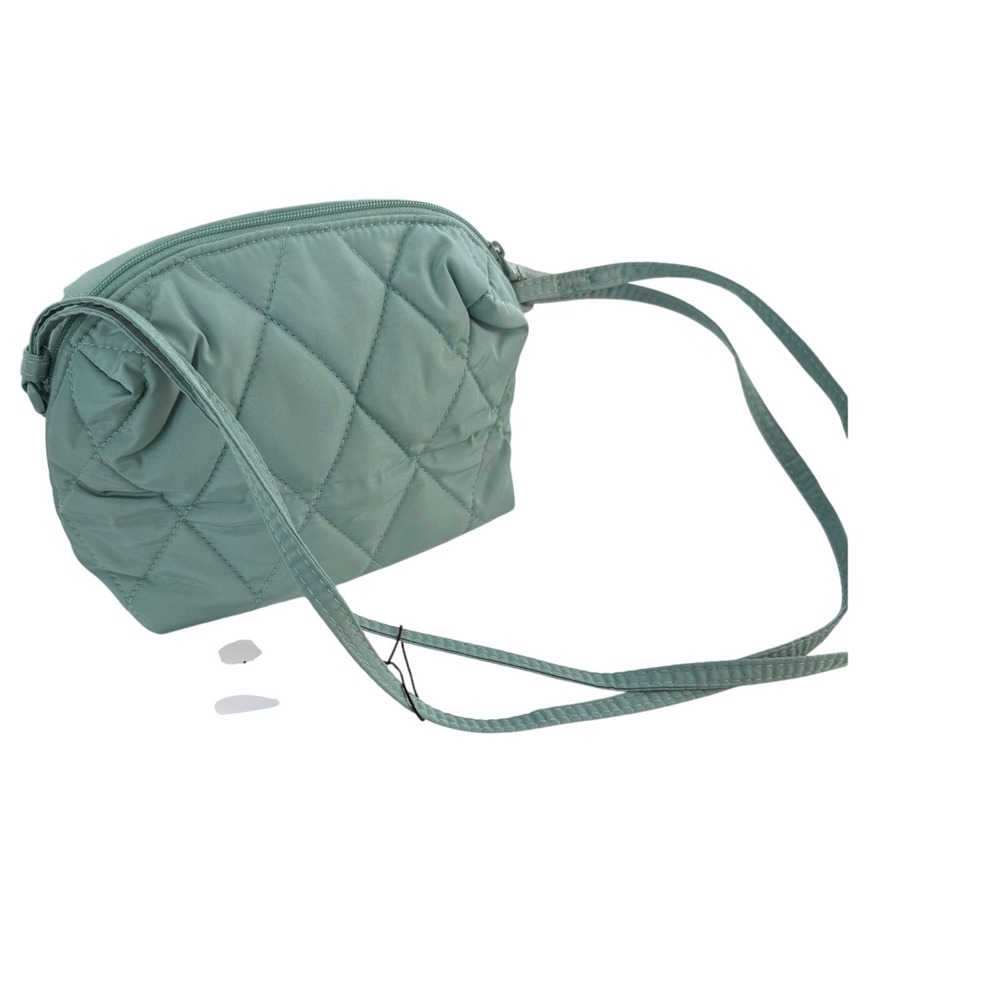 Vera Bradley Beryl Green Quilted‎ Ultralight Camera Crossbody Bag Travel NWT